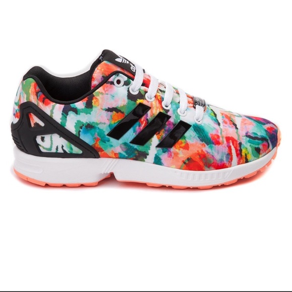 adidas floral tennis shoes